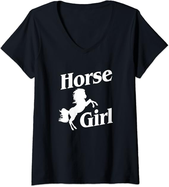 Womens Girls Equestrian Shirt Horse Riding Horseback Horse
